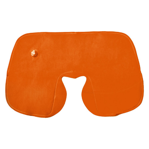 Подушка ROAD надувная дорожная в футляре (оранжевый)