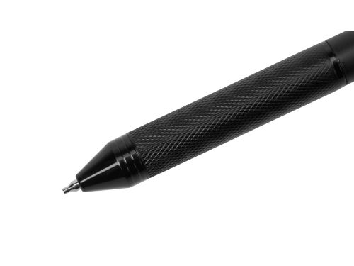 Ручка мультисистемная металлическая System в футляре, 3 цвета (красный, синий, черный) и карандаш (P)