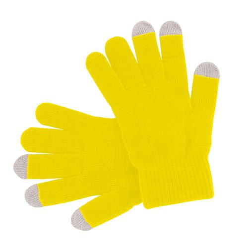 Перчатки  сенсорные ACTIUM, желтый, акрил 100% (желтый)