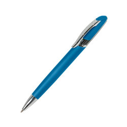 Ручка шариковая FORCE (синий, серебристый)