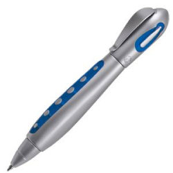 GALAXY, ручка шариковая (синий, серебристый)