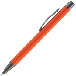 Ручка шариковая Atento Soft Touch, оранжевая