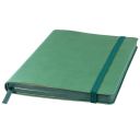 Ежедневник недатированный Shady, А5,  зеленый, кремовый блок, темно-зеленый обрез (зеленый)