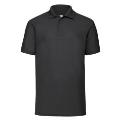 Рубашка поло мужская 65/35 POLO 180 (чёрный)
