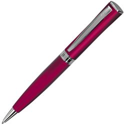 Ручка шариковая WIZARD, металл (красный, серебристый)