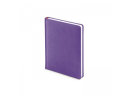 Ежедневник недатированный А6+ Velvet, светло-фиолетовый