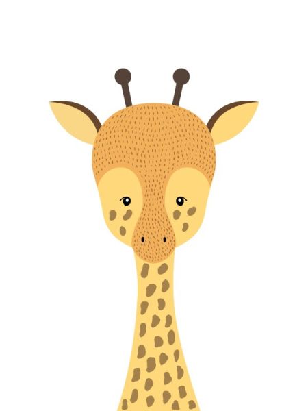 Постер "Жираф"